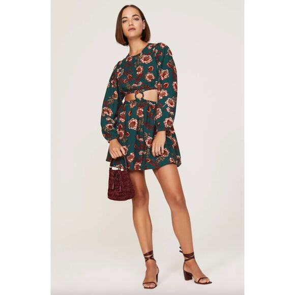 MINKPINK Olivia Cutout Mini Dress Sz L - Picture 1 of 6